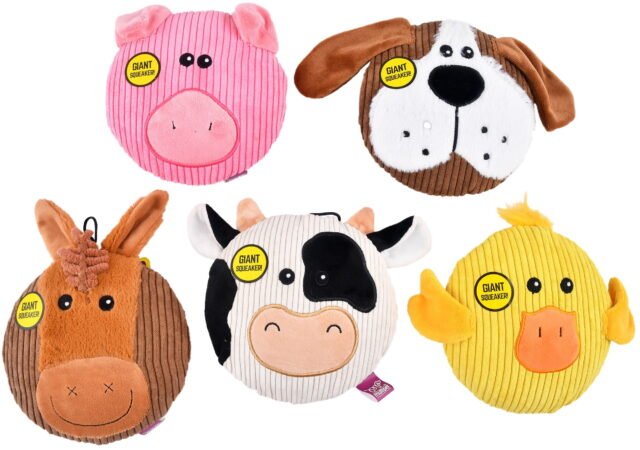 Multi Pet Sub-Woofers Assorted Styles Dog Toy 7in