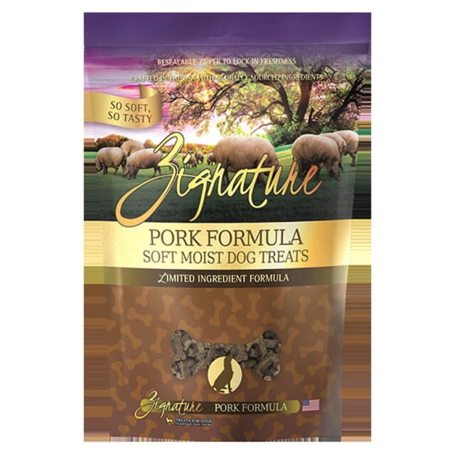 Zignature Ziggy Soft Pork Treats 4oz (12)