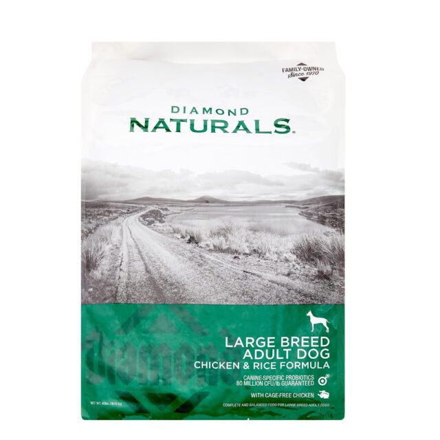 Diamond Naturals Large Breed Adult Chicken Dog, 40 Lb