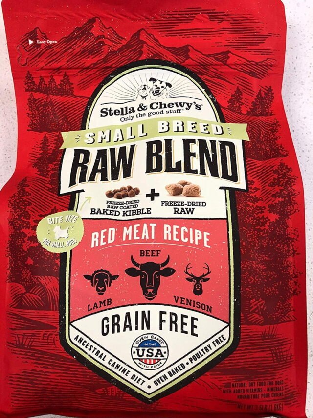 Stella & Chewy’s Raw Blend Small Breed Red Meat Recipe Dry Dog Food
