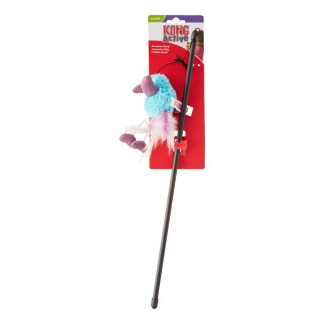 KONG Feather Teaser Cat Toy Assorted Medium