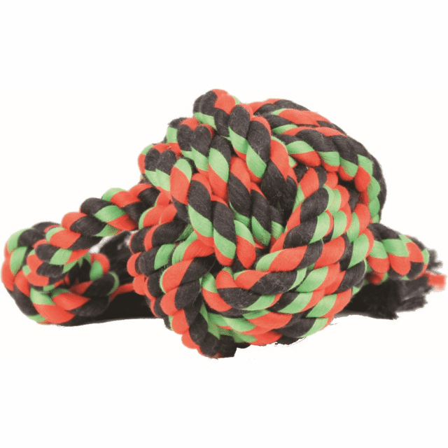Mammoth Flossy Chews Monkey Fist Ball Rope Dog Toy Large 18