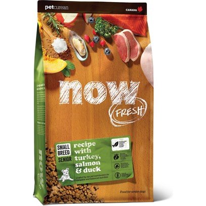 Petcurean Now! Fresh Grain Free Small Breed Senior Dry Dog Food