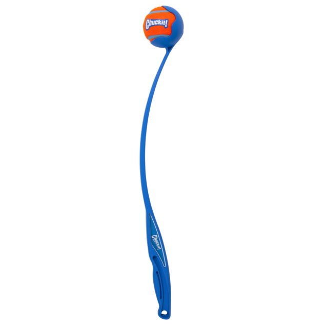 Chuckit! Sport 26L Ball Launcher Fetch Dog Toy 26 L for Large Dog Balls (3 ) for Dogs 60-100 lb 1 Launcher with Ball