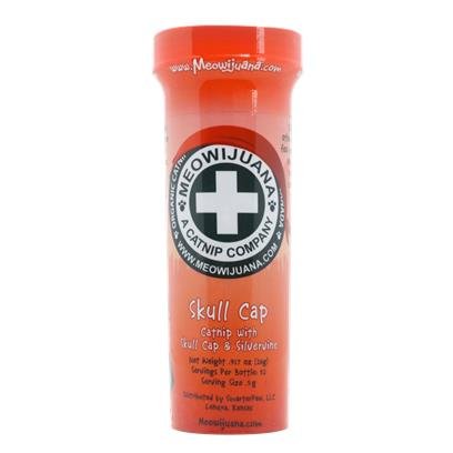 Meowijuana Skull Cap Catnip and Skull Cap Blend 3.04-oz