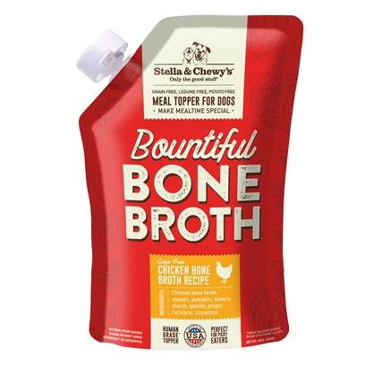 Stella & Chewy’s Chicken Flavor Bountiful Bone Broth Wet Dog Food – 16oz
