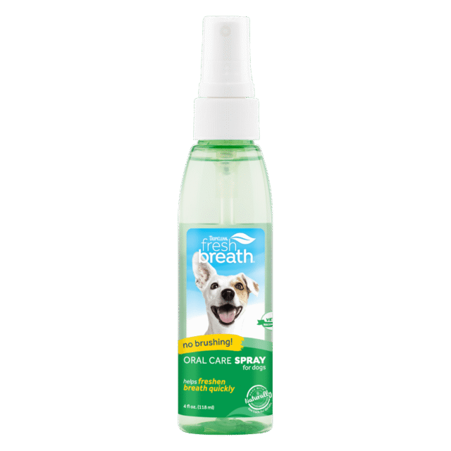 TropiClean Fresh Breath Oral Care Spray for Dogs and Cats 4oz 7