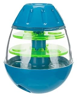 TRIXIE Roly Poly Dog Treat Dispenser, Treat Dispensing Toy, Slow Feeder, Dog Puzzle, Adjustable Dog Treat Toy