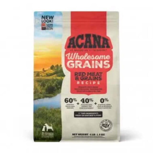 ACANA Wholesome Grains Red Meat & Grains Recipe Dry Dog Food