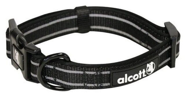 Alcott Essentials Adventure Collar Black Medium Multi-Colored