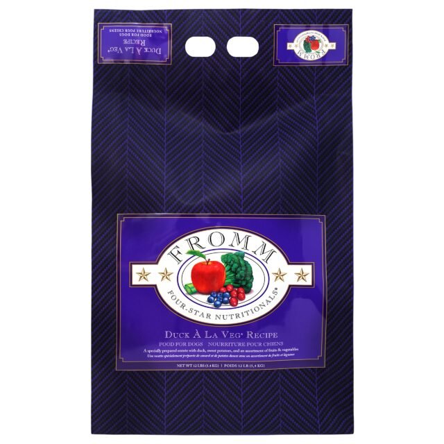 Fromm Four Star Duck À La Veg Grain Inclusive Dry Dog Food