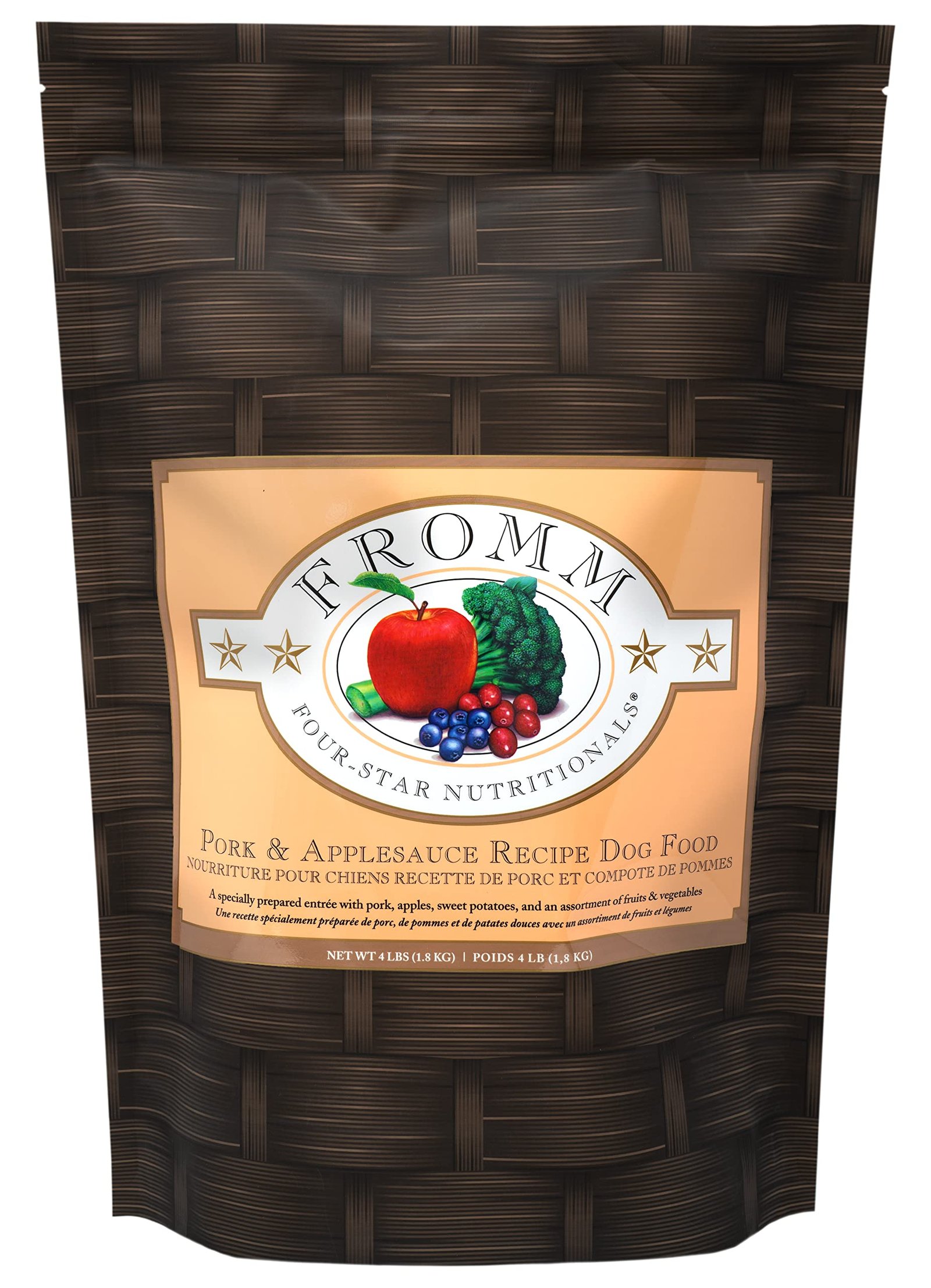 Fromm Four-Star Nutritionals Pork & Applesauce Dry Dog Food (4 lb) (B09KMGJRB2)
