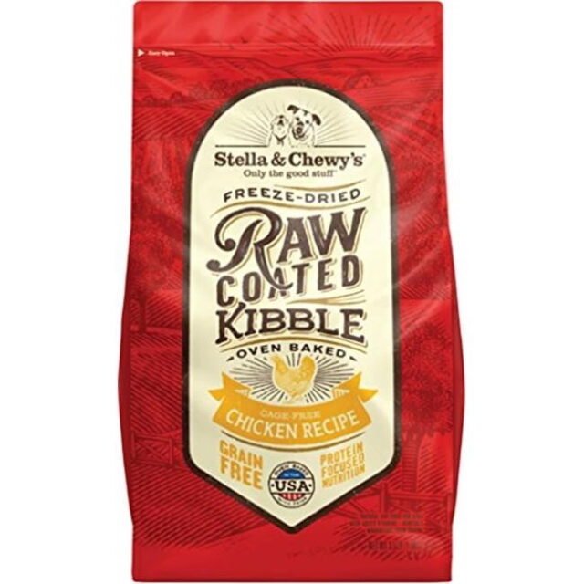 Stella & Chewy’s Raw Coated Kibble Grain-Free Cage-Free Chicken Recipe Dog Food