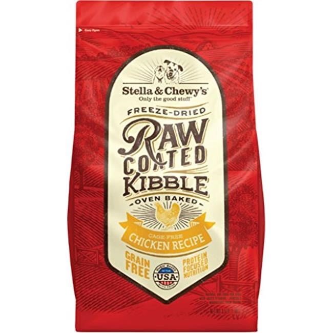 Stella & Chewy’s Raw Coated Kibble Grain-Free Cage-Free Chicken Recipe Dog Food