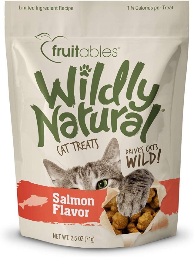 Fruitables Wildly Natural Cat Treats Salmon 2.5oz