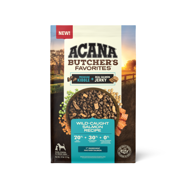 ACANA Butcher’s Favorites Wild-Caught Salmon Recipe Dry Dog Food