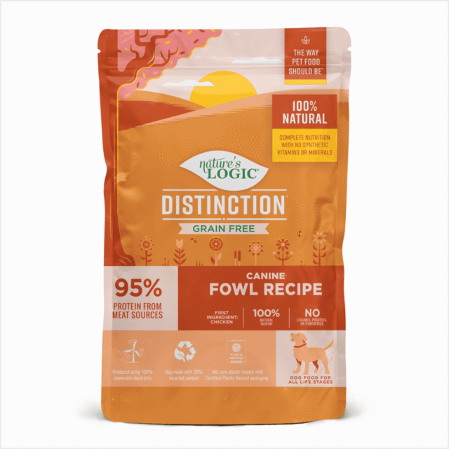 Nature’s Logic Distinction Grain-Free Canine Fowl Recipe Dry Dog Food