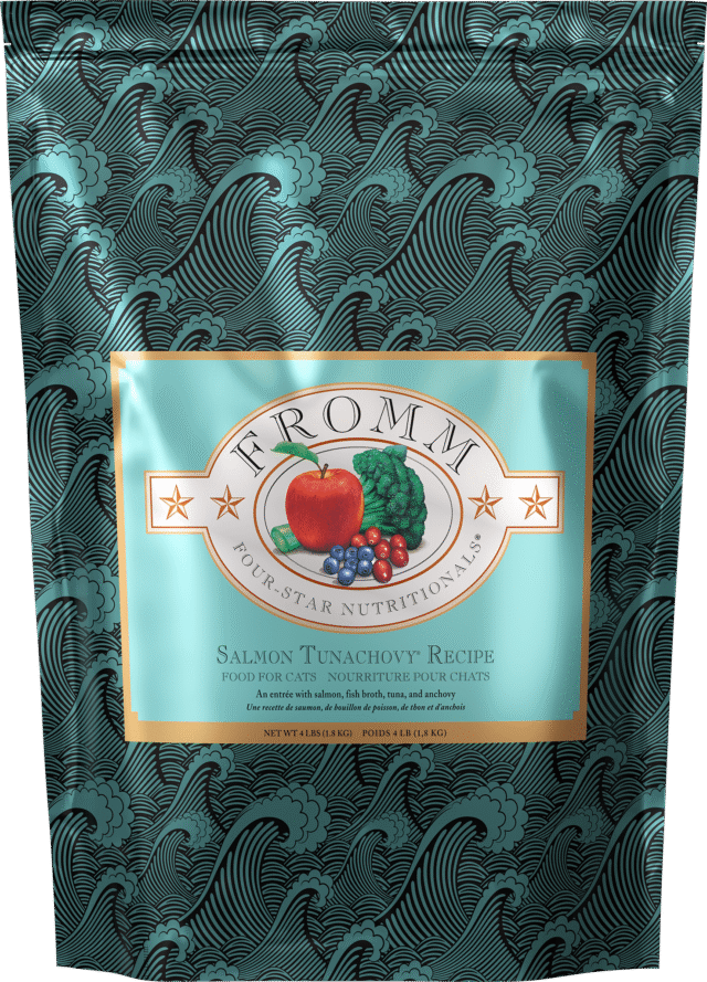 Fromm Four-Star Nutritionals Salmon Tunachovy Recipe Dry Cat Food
