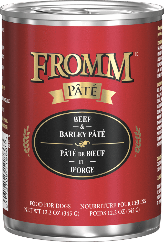 Fromm Pâté Beef & Barley Canned Dog Food