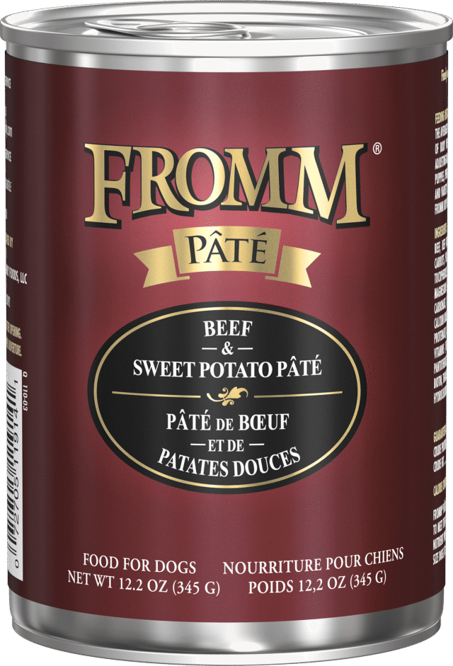 Fromm Pâté Beef & Sweet Potato Grain-Free Canned Dog Food