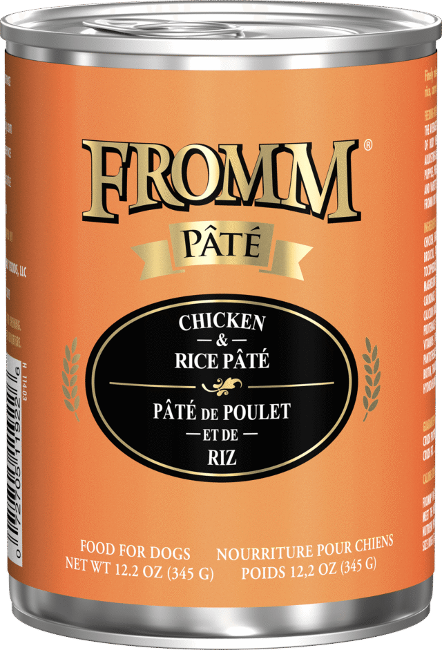 Fromm Pâté Chicken & Rice Canned Dog Food
