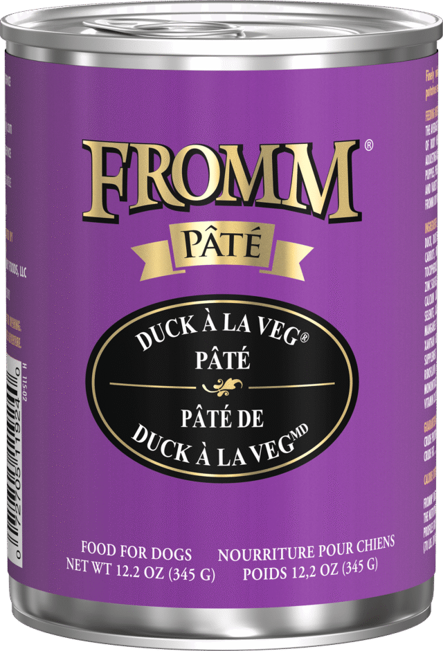 Fromm Duck À La Veg Pâté Canned Dog Food