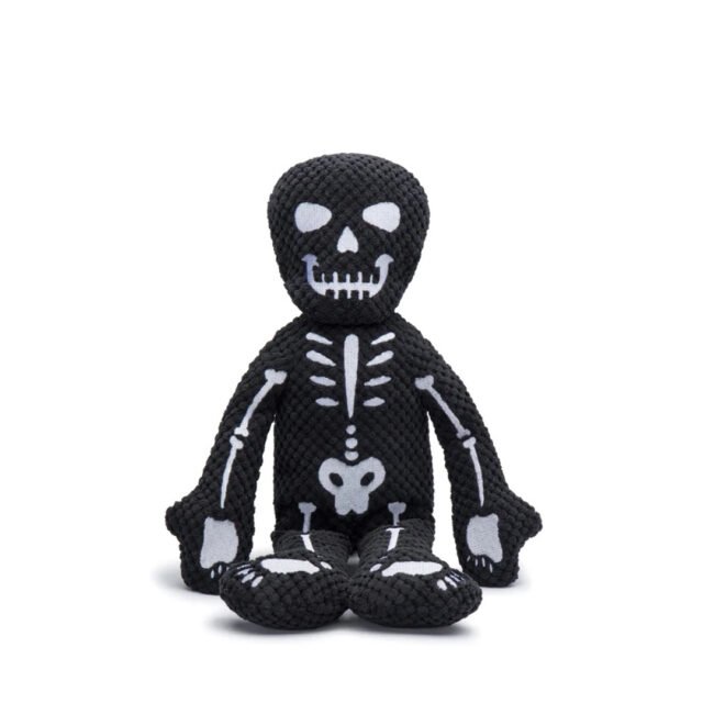 Halloween Skeleton Floppy Dog Toy – Large