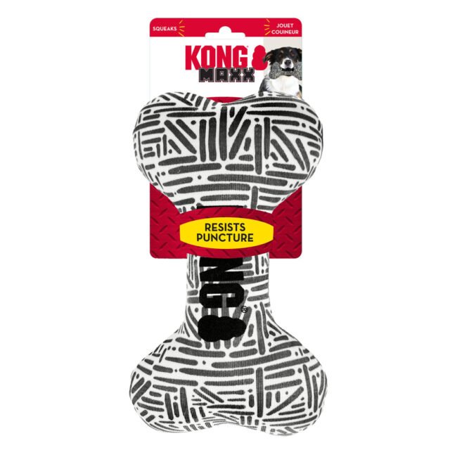 Kong Maxx Bone Dog Toy, White (MD/LG) (B0B52J4X5C)