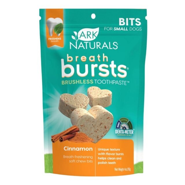 4 oz Breath Bursts Cinnamon Bits for Dog
