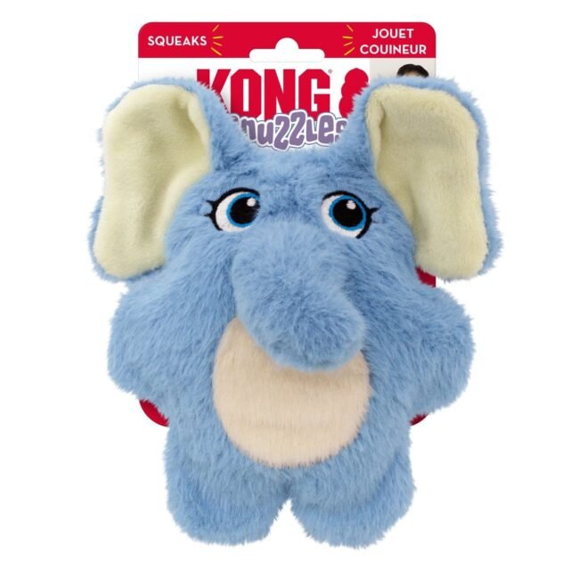 KONG® Snuzzles Elephant Stuffed Dog Toy Small