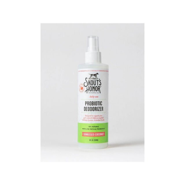 Skout’s Honor Sunkissed Coconut Probiotic Daily Use Deodorizer for Dogs, 8 fl. oz.