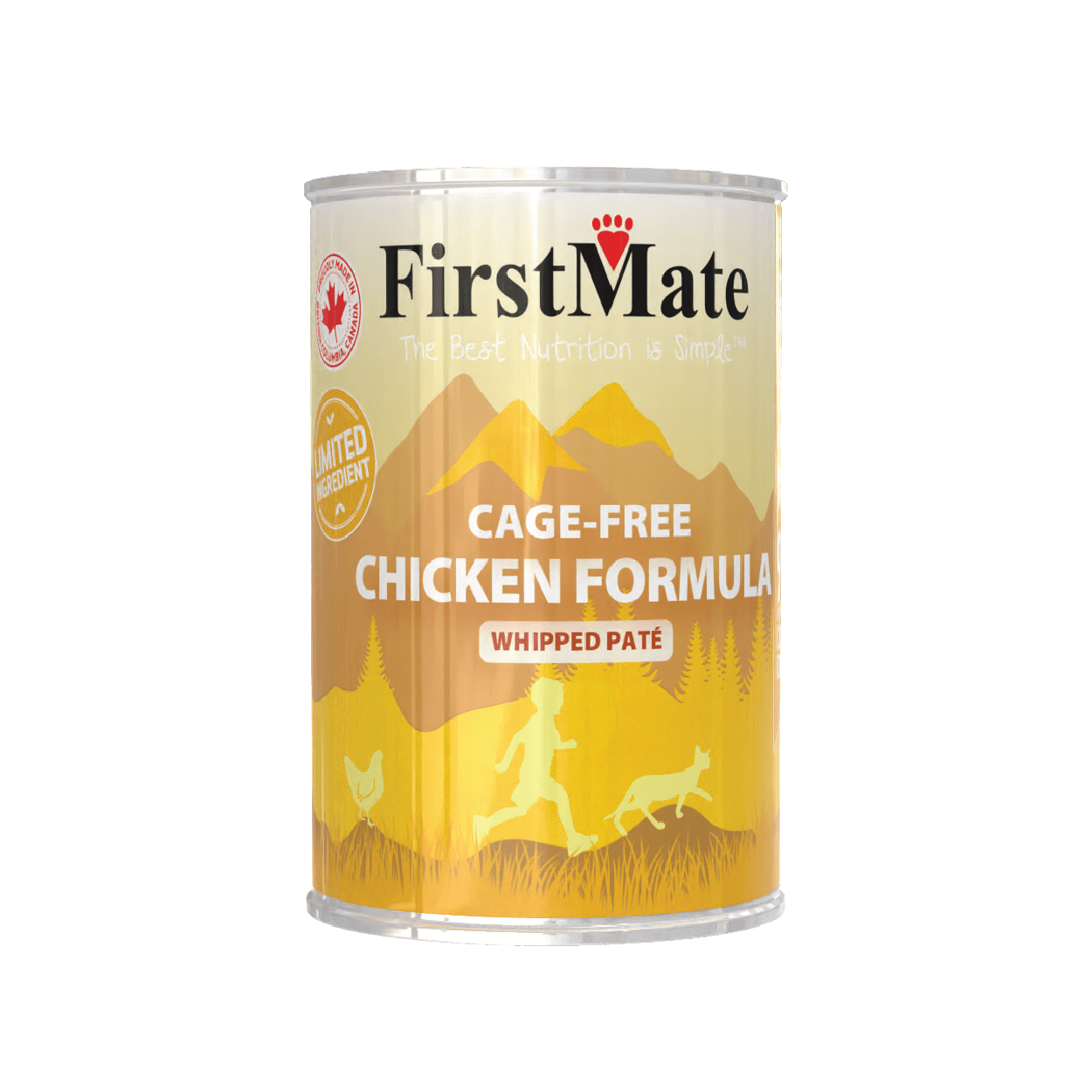 FirstMate Limited Ingredient Grain-Free Cage-Free Chicken Formula Canned Cat Food