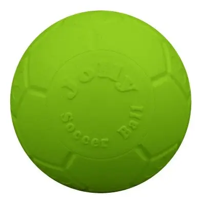 Jolly Pets Apple-Scented Soccer Ball – 6 Inch, Green