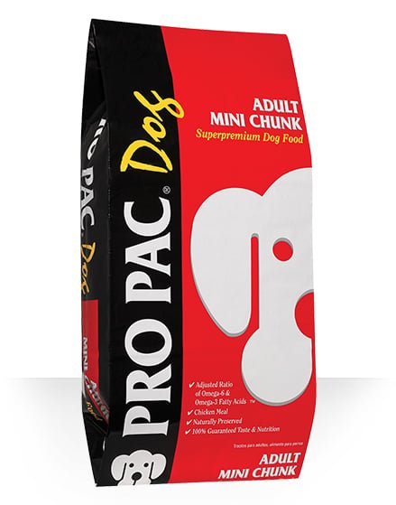 Pro Pac Adult Mini Chunk Chicken Meal & Rice Formula Dry Dog Food
