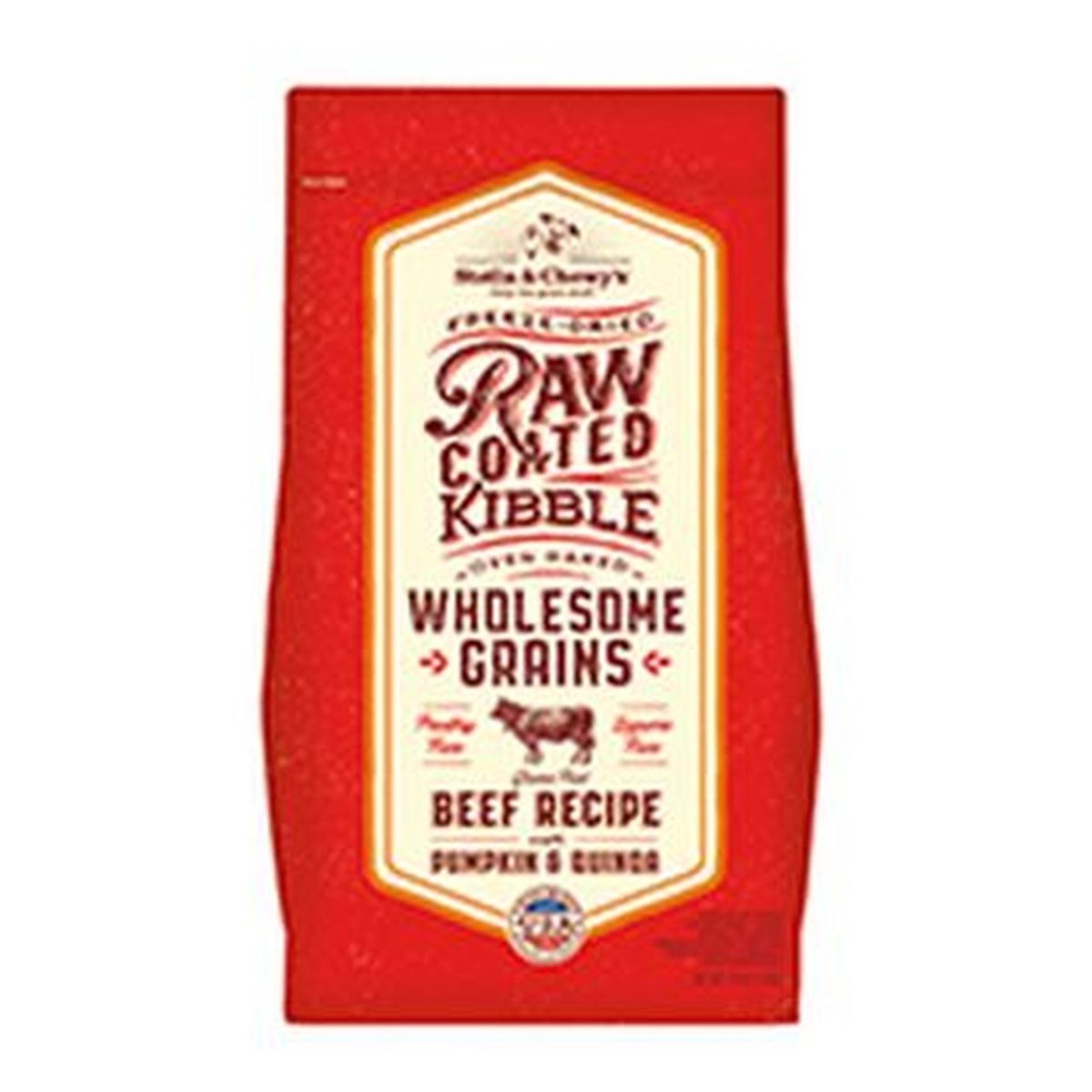 Stella & Chewy’s Raw Coated Kibble Wholesome Grains Beef Recipe Dry Dog Food