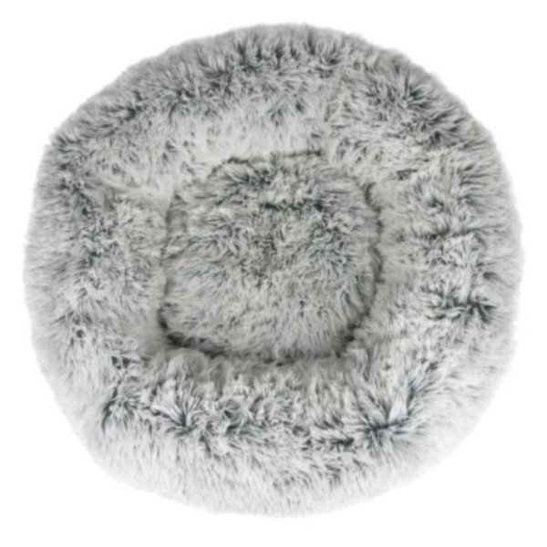 Dog & Cat Cuddle Frosted Bed, Gray – Medium