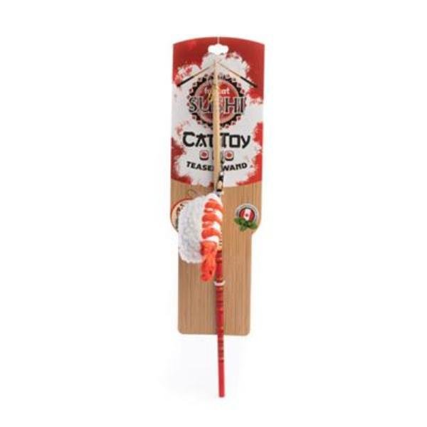 Teaser Sushi Shrimp Cat Toy