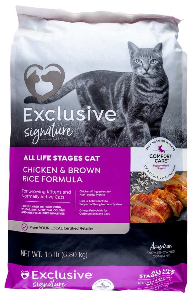 Purina Exclusive Cat Food Chicken/Brown Rice