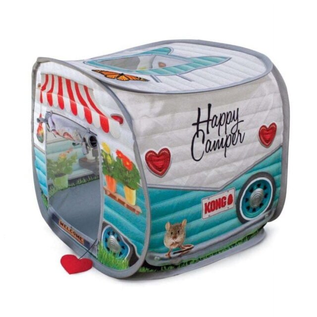 KONG Play Spaces Camper Catnip Toy Multi-Color