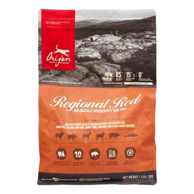 Orijen Regional Red Biologically Appropriate Red Meat & Fish Dry Dog Food