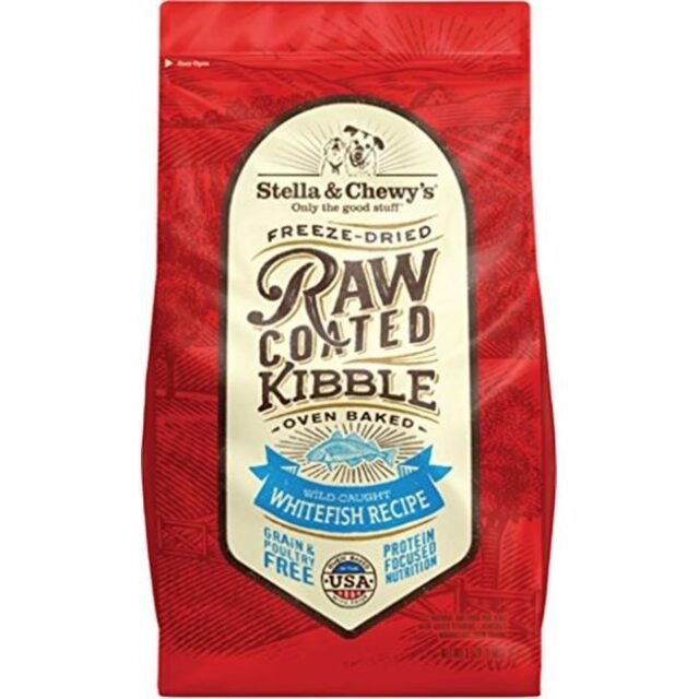 Stella & Chewy’s Raw Coated Kibble Grain-Free Wild-Caught Whitefish Recipe Dog Food