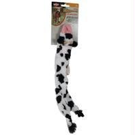 Ethical Pet Mini Skinneeez Crinklers Cow Squeaky Dog Toy 14-Inch