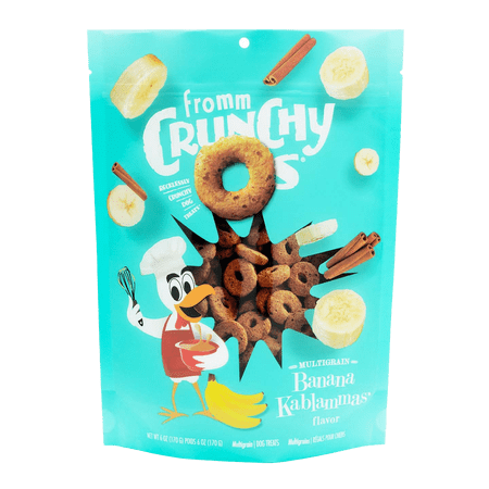 Fromm Crunchy O’s Banana Kablammas Dog Treats – 6 oz