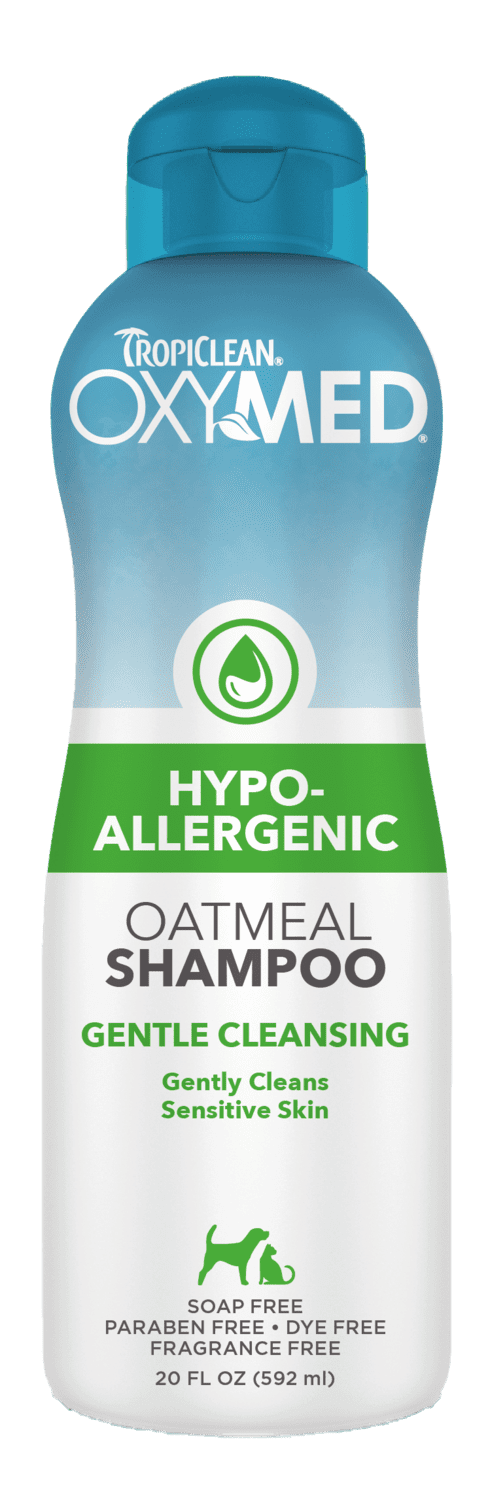 TropiClean OxyMed Hypoallergenic Shampoo for Dogs & Cats 20oz