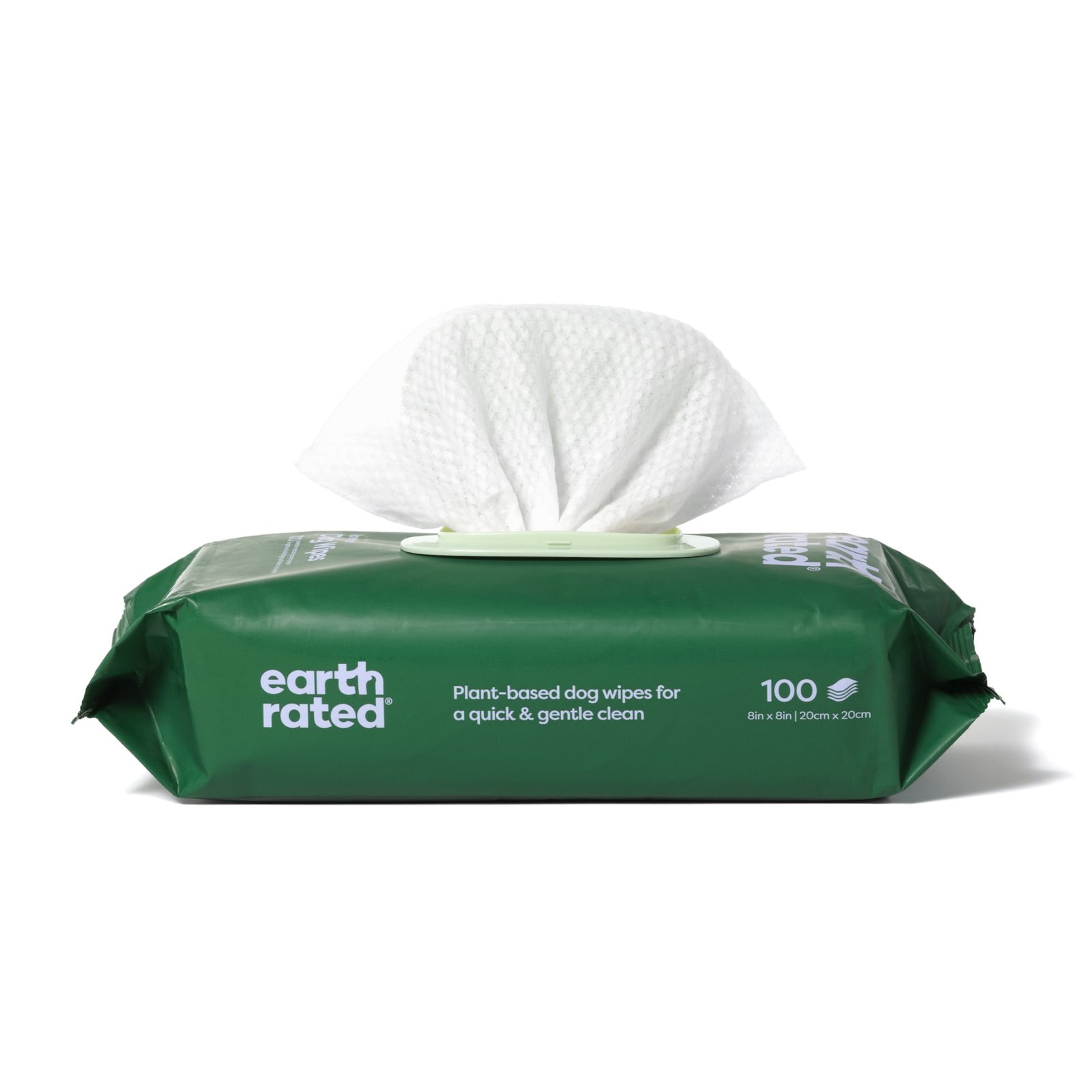 Earth Rated Thick Hypoallergenic Pet Grooming Wipes – Lavender Scent – 100ct