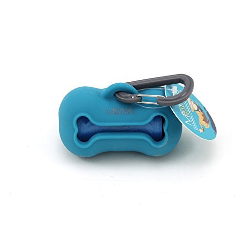 Messy Mutts Sanitary Dog Waste Bag Dispenser Blue