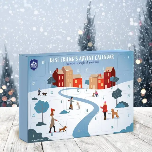 Himalayan Dog Chew Holiday Advent Calendar – 7 oz
