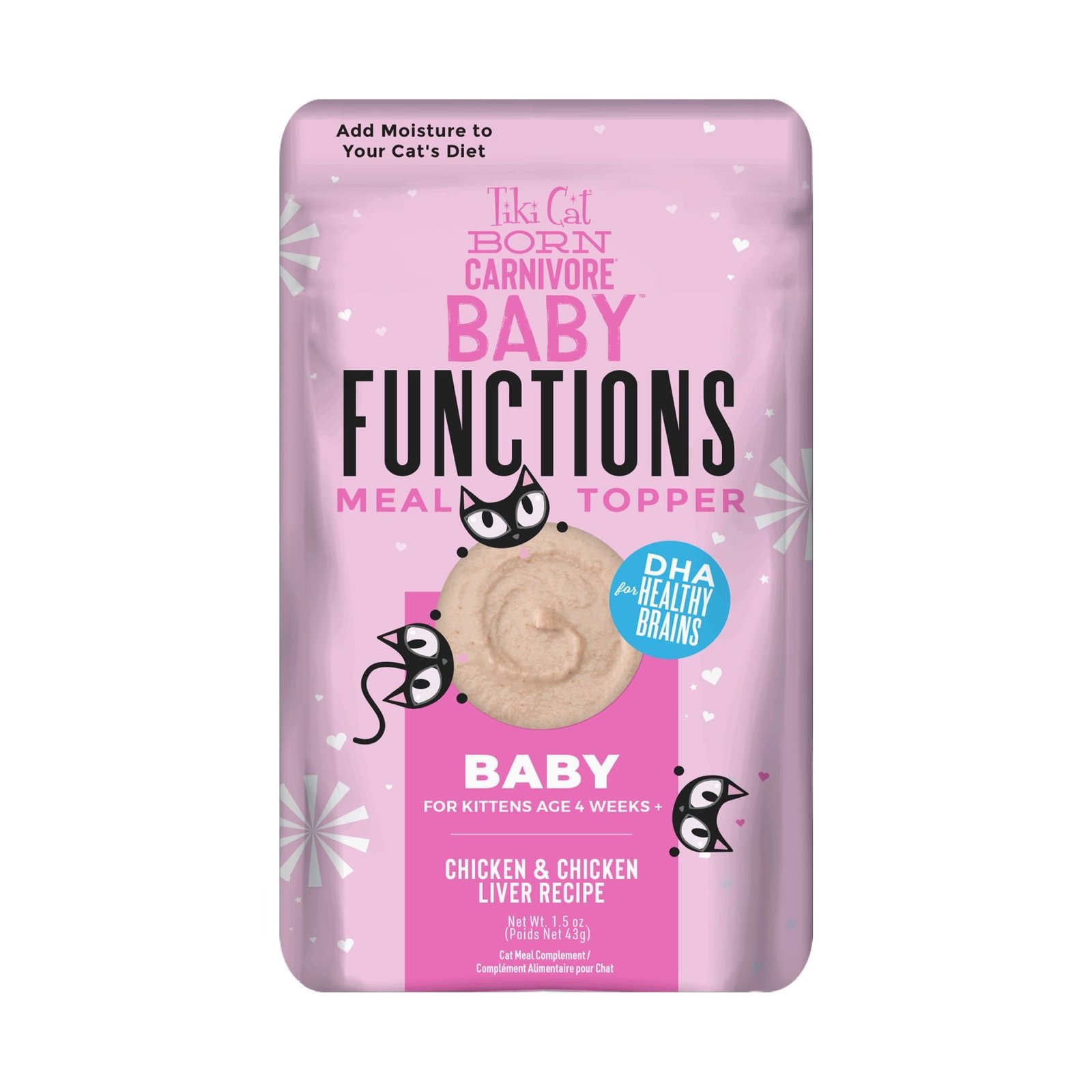 Born Carnivore Baby Functional Cat Food Topper