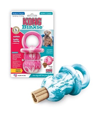 KONG Binkie Puppy Toy Assorted 1ea/MD