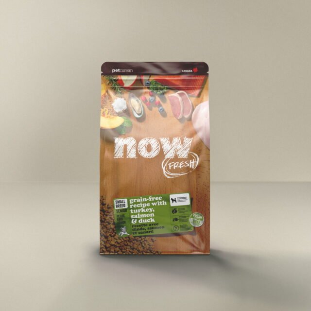 Now Fresh Grain-Free Small Breed Senior Turkey, Salmon & Duck Recipe Dry Dog Food